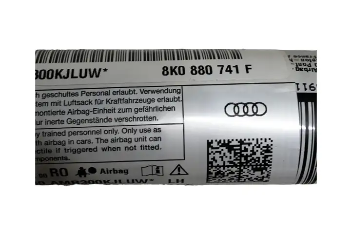 Audi A4 S4 B8 8K (2007 - 2011) 8K0880741F Боковая подушка безопасности шторка — фото 8