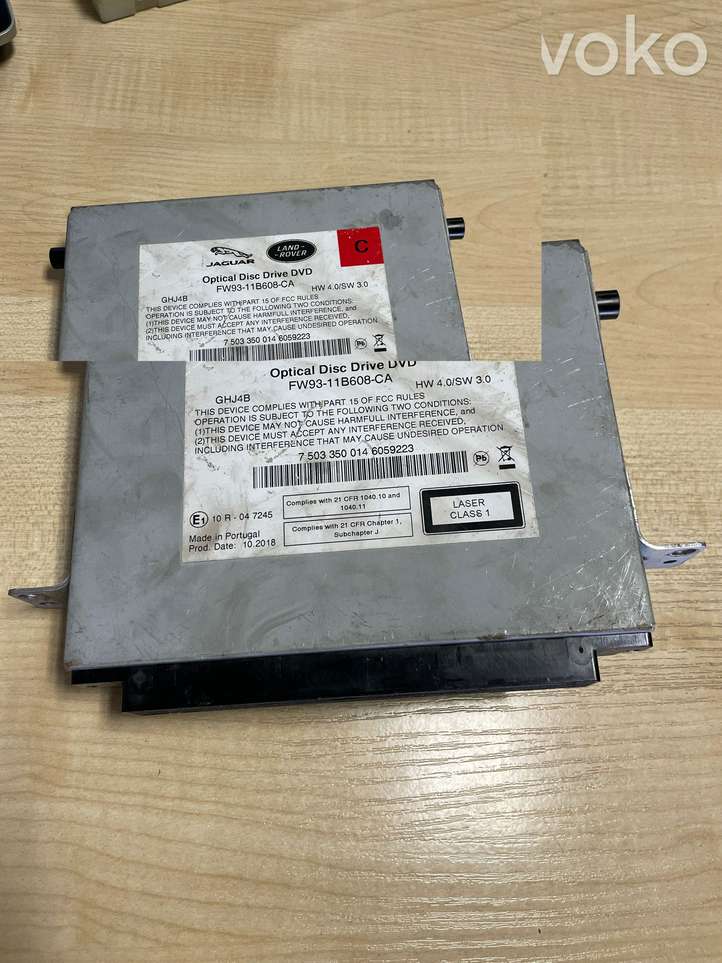 Land Rover Range Rover Sport (2013 - 2017)  FW9311B608CA Считывающее устройство CD/DVD навигации (GPS)