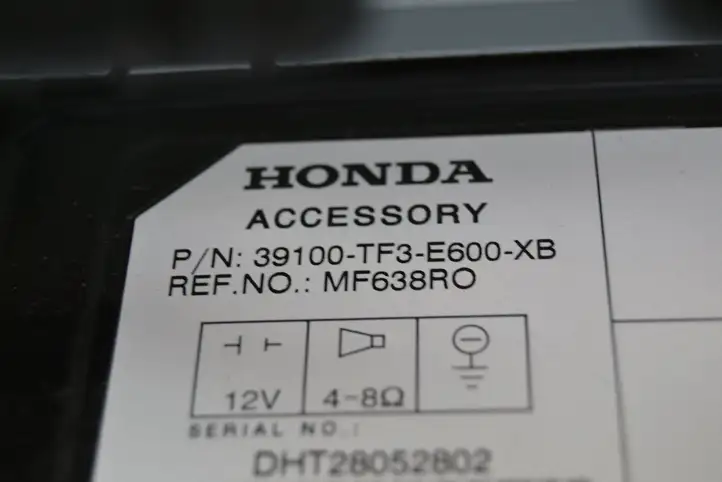 Honda Jazz (2008 - 2014) 39100TF3E600XB Магнитола / мультимедийная система — фото 3