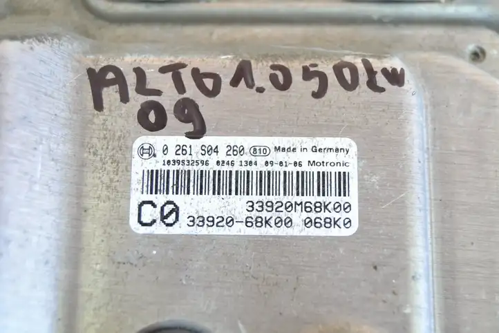 Suzuki Alto (2004 - 2009) 3392068K00 Блок управления двигателем (ЭБУ) — фото 4
