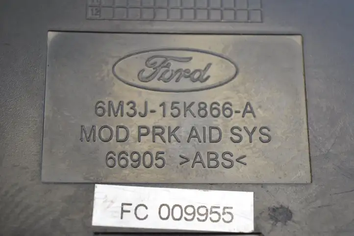 Ford Galaxy (2006 - 2010) 6M3J15K866A Блок управления парктрониками — фото 4