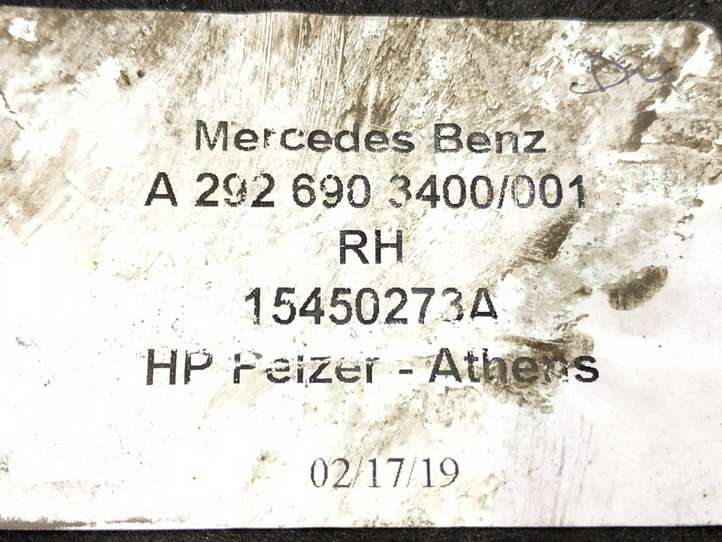 Mercedes-Benz GLE W166/C292 (2015 - 2019)   Задний подкрылок