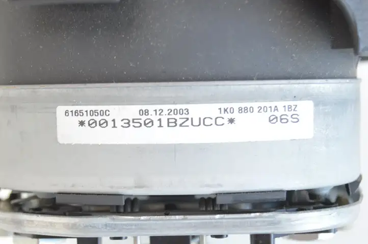 Volkswagen Touran I (2003 - 2010) 1K0880201A1BZ Подушка безопасности руля — фото 3