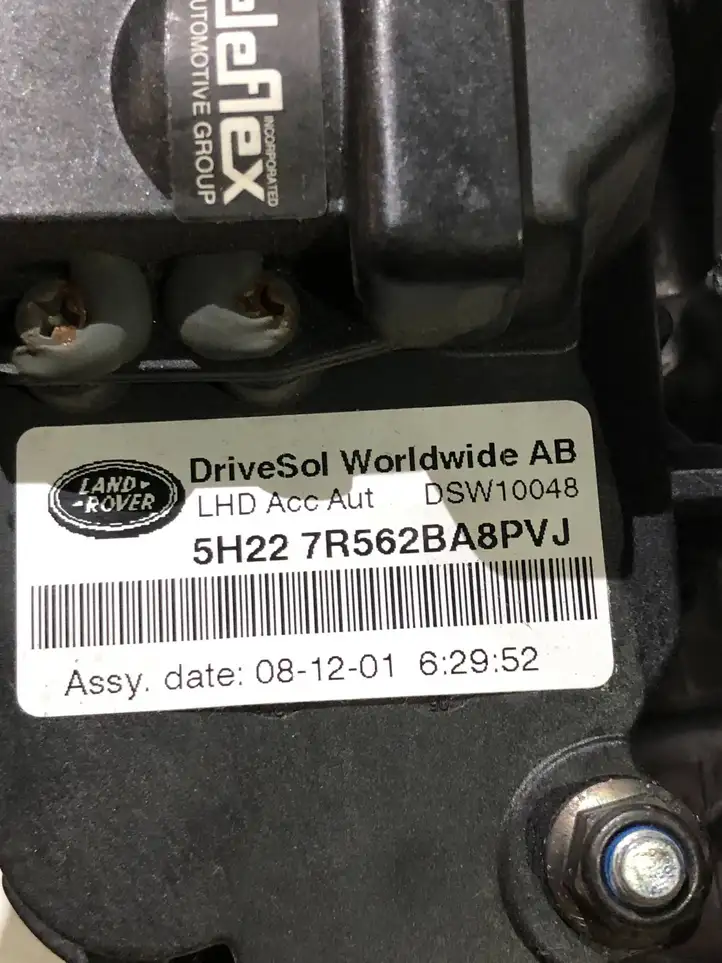 Land Rover Range Rover Sport L320 (2005 - 2009) 5H227R562BA8pvj Педаль акселератора — фото 3