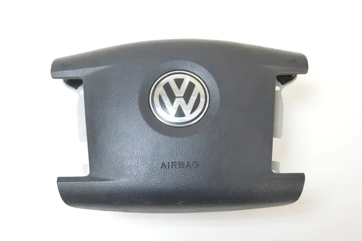 Volkswagen Touareg I (2002 - 2010) 7L6880201DA Подушка безопасности руля — фото 1