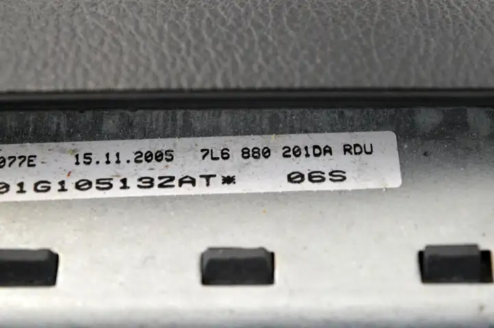Volkswagen Touareg I (2002 - 2010) 7L6880201DA Подушка безопасности руля — фото 7