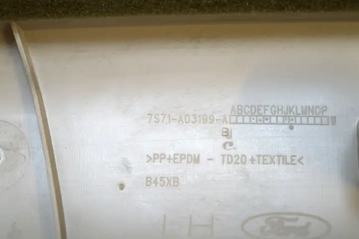 Ford Mondeo MK IV (2007 - 2014) 7S71A03199A Обшивка стойки A — фото 3