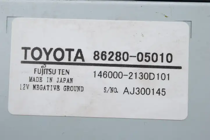 Toyota Avensis T270 (2009 - 2012) 8628005010 Усилитель звука — фото 6