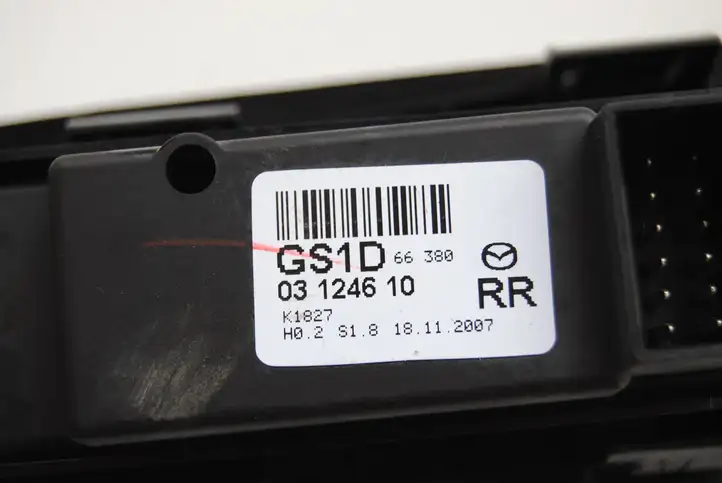 Mazda 6 (2007 - 2009) GS1D66380 Кнопка стеклоподъемников — фото 6