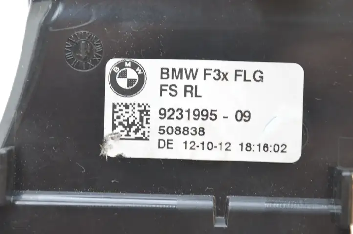 BMW 3 F30 F35 F31 (2012 - 2018) 923199509 Воздушная решетка панели — фото 6