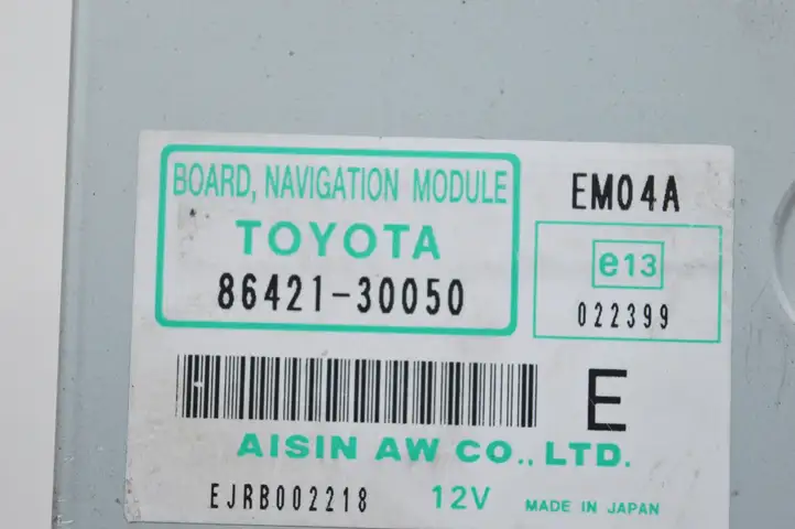 Lexus GS 300 350 430 450h (2004 - 2007) 8642130050 Блок навигации GPS — фото 4