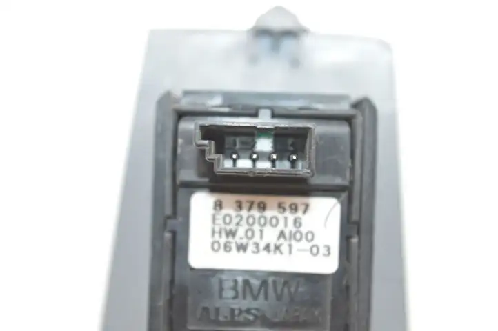 BMW 7 E65 E66 (2001 - 2008) 8379597 Кнопка стеклоподъемников — фото 9