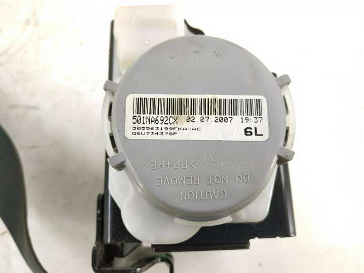 Toyota Yaris (2005 - 2009)  DALISID3321 Передний ремень безопасности