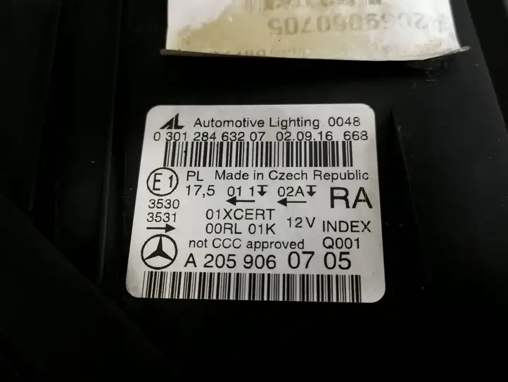 Mercedes-Benz C AMG W205 (2014 - ) Комплект передней части — фото 11