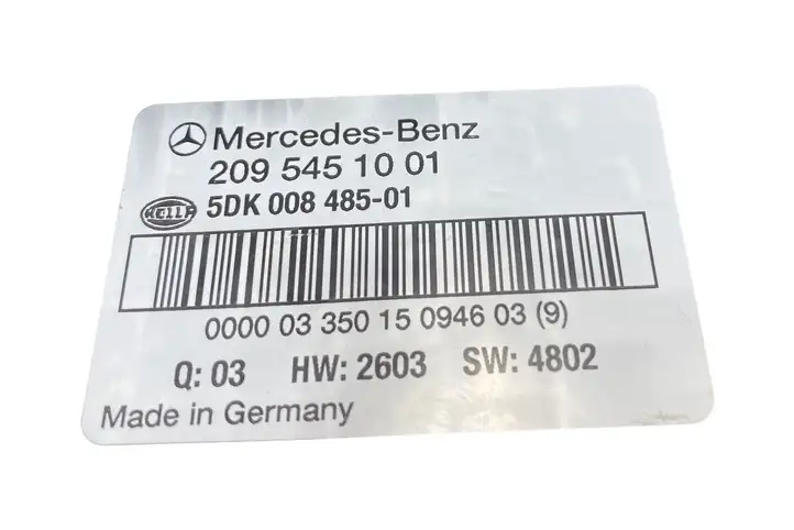 Mercedes-Benz C W203 (2000 - 2007) 2095451001 Блок предохранителей — фото 5