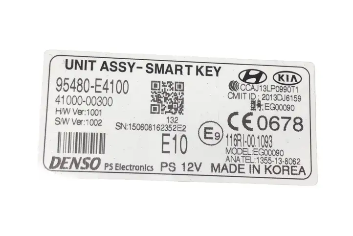 Kia Soul (2014 - 2016) 95480E4100 Прочие блоки управления — фото 5