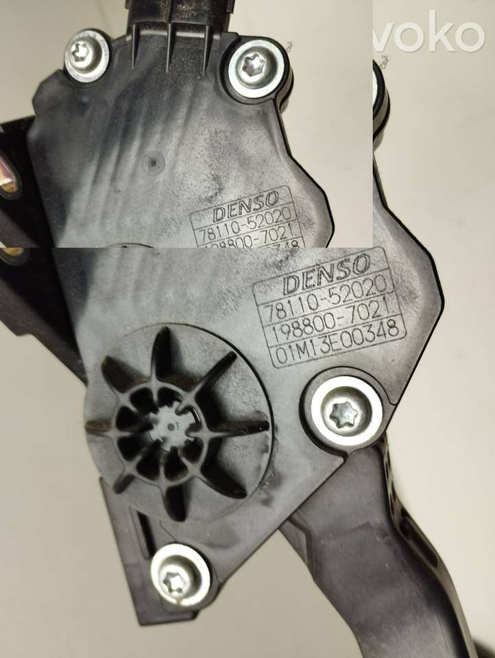 Toyota Urban Cruiser (XP110) (2007 - 2016)  7811052020 Педаль акселератора