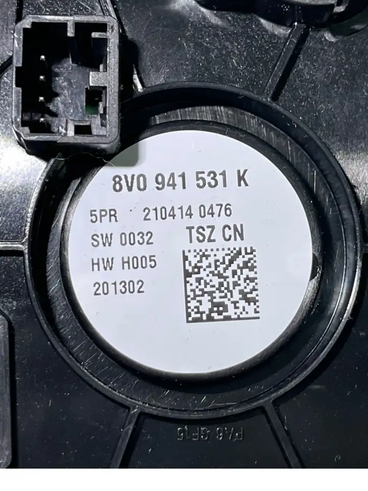 Audi A3/S3 8V (2012 - 2016) 8V0941531K Включатель фонарей — фото 6