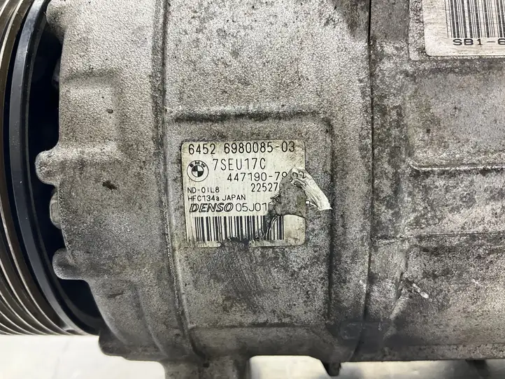 BMW 5 E60 E61 (2004 - 2010) 6980085 Компрессор (насос) кондиционера воздуха — фото 8