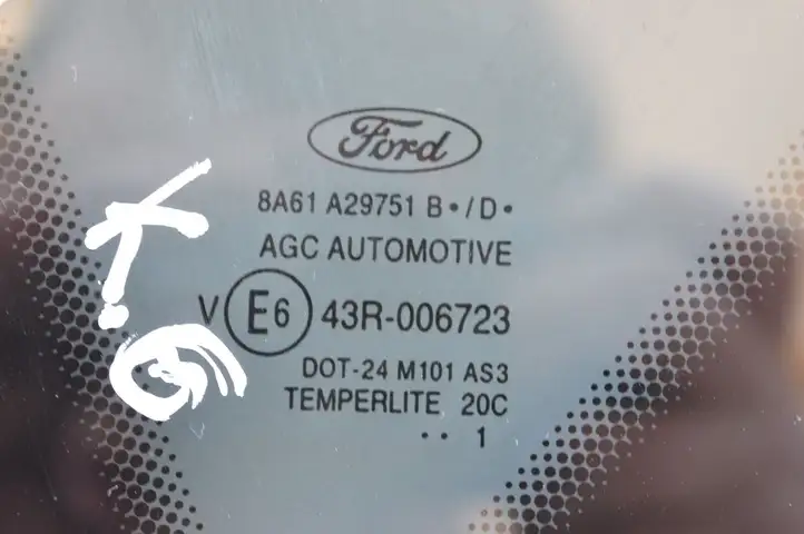 Ford Fiesta (2009 - 2012) 8A61A29751 Заднее боковое стекло — фото 4