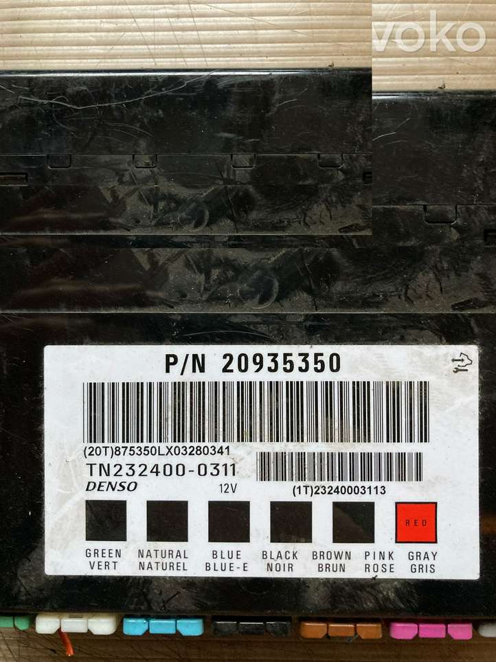 Chevrolet Captiva (2011 - 2013)  20935350 Mодуль kомфортa