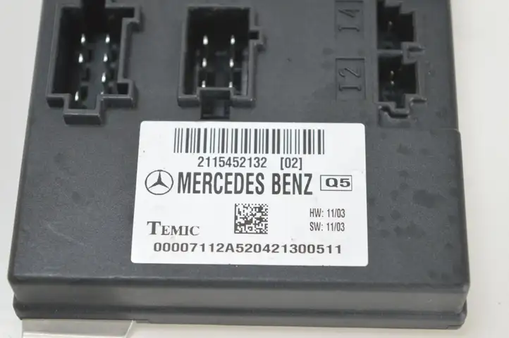 Mercedes-Benz E W211 (2002 - 2009) 2115452132 Модуль управления кузовом (BCM) — фото 3