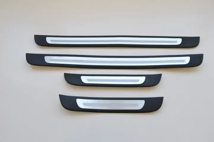 Audi A6 C7 (2011 - 2014) 4G0853375 Внутренняя обшивка порога (комплект) — фото 1