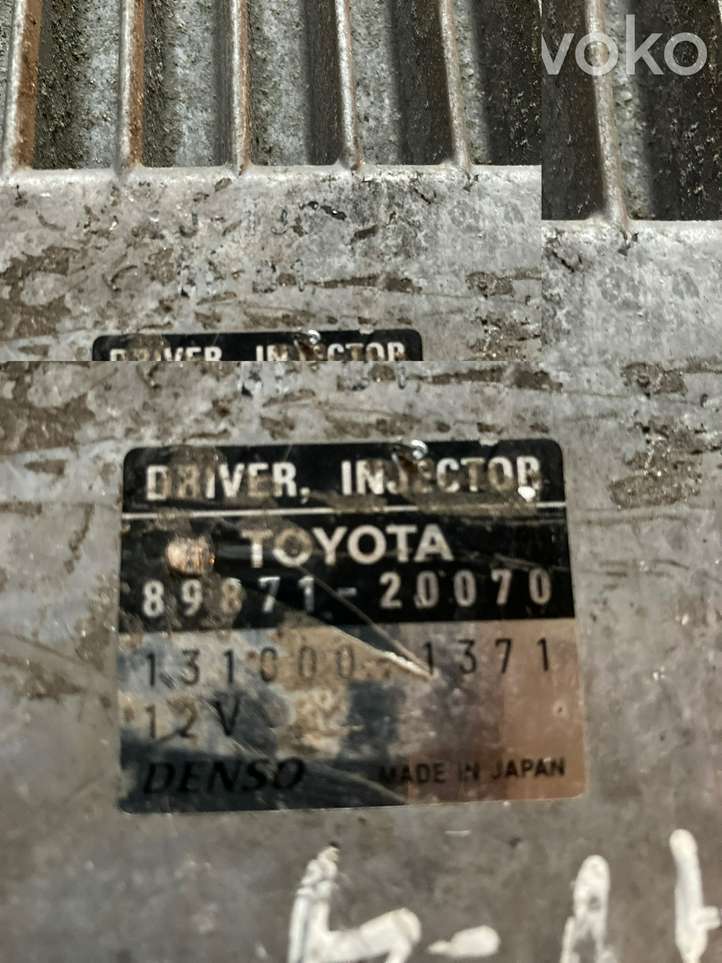 Toyota Avensis T250 (2006 - 2009)  8987120070 Блок управления топливных форсунок