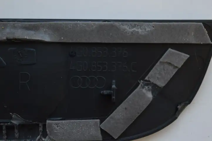 Audi A6 C7 (2011 - 2014) 4G0853375 Внутренняя обшивка порога (комплект) — фото 4