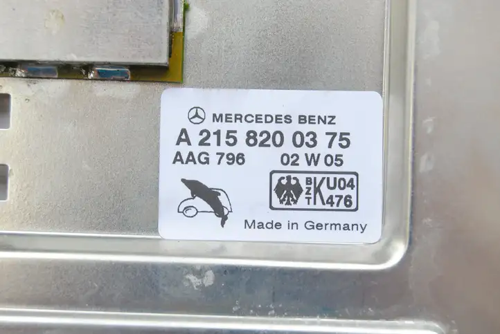 Mercedes-Benz CL C215 (2000 - 2006) A2158200375 Усилитель антенны — фото 3