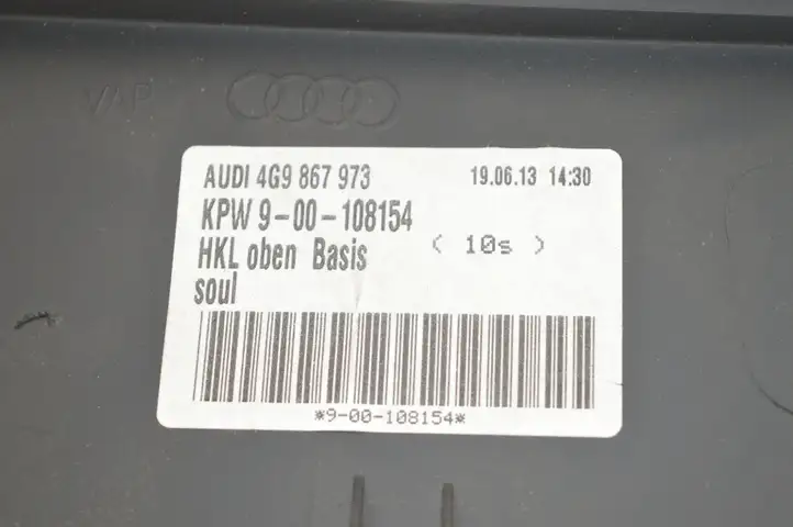 Audi A6 C7 (2011 - 2014) 4G9867973 Обшивка багажника — фото 5