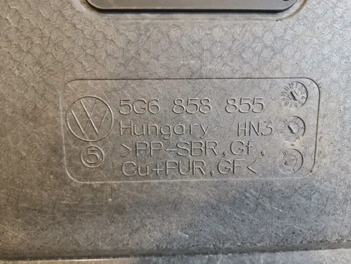 Volkswagen Golf VII (2013 - 2019) 5G6858855 Пол багажника — фото 7