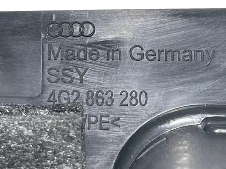 Audi A6 C7 (2011 - 2014) 4G2863280 Нижняя отделка панели приборов — фото 5