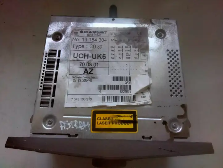 Opel Astra H (2004 - 2009) 13154304 Магнитола / мультимедийная система — фото 3