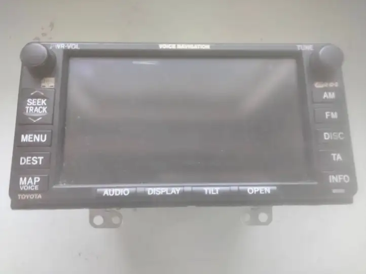 Toyota Corolla Verso AR10 (2004 - 2009) 8612064010 Магнитола / мультимедийная система — фото 4