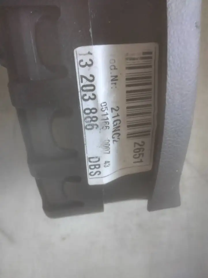 Opel Astra H (2004 - 2009) 13203886 Боковая подушка безопасности шторка — фото 3