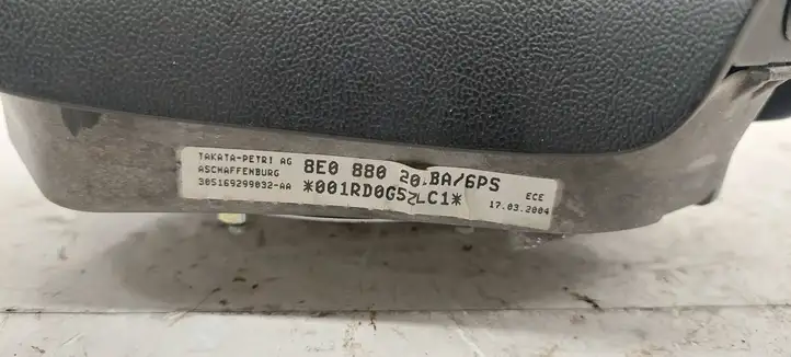 Audi A4 S4 B6 8E 8H (2000 - 2006) 8E0880201BA Подушка безопасности руля — фото 4