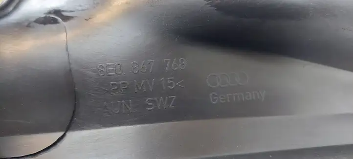 Audi A4 S4 B6 8E 8H (2000 - 2006) 8E0867768 Внутренняя отделка заднего порога — фото 5