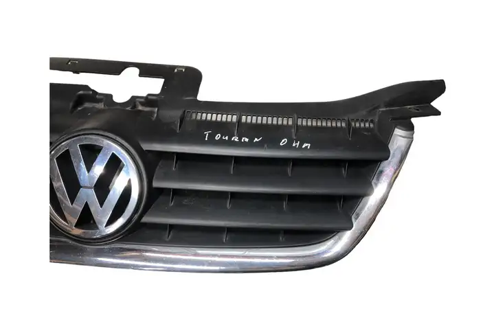 Volkswagen Touran I (2003 - 2010) 1T0853651 Передняя решетка — фото 6