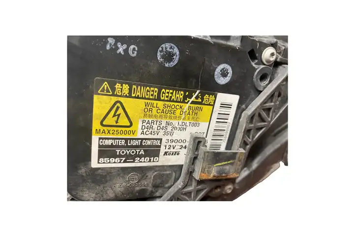 Toyota Avensis T250 (2006 - 2009) 8596724010 Передняя фара — фото 8