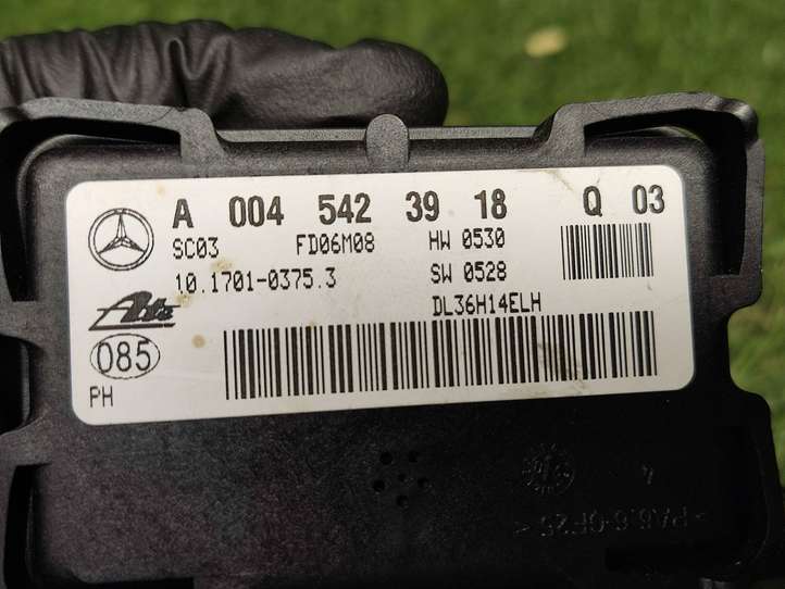 Mercedes-Benz ML W164 (2005 - 2011)  A0045423918 Датчик ESP (системы стабильности) (датчик курсовой устойчивости))