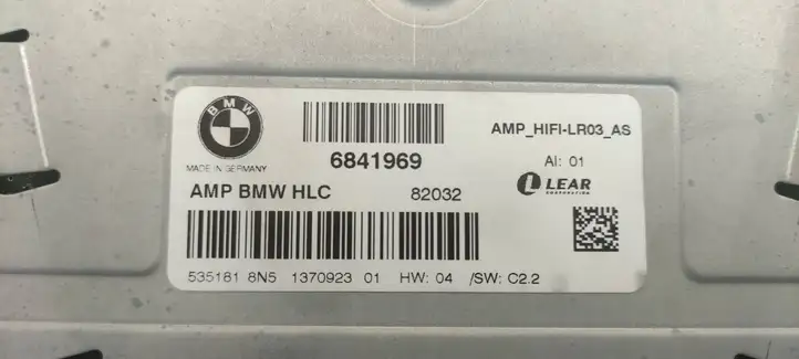 BMW 4 F36 Gran coupe (2017 - ) 6841969 Усилитель звука — фото 4