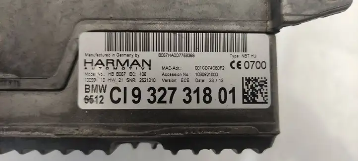 BMW 5 F10 F11 (2009 - 2016) 9327318 Магнитола / мультимедийная система — фото 6