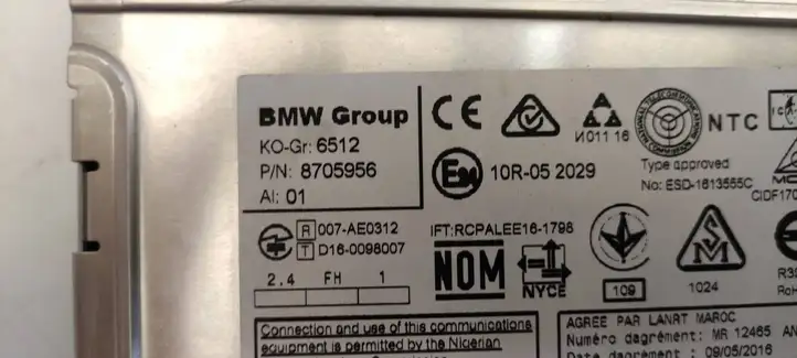 BMW 5 GT F07 (2010 - 2017) 8705956 Магнитола / мультимедийная система — фото 5