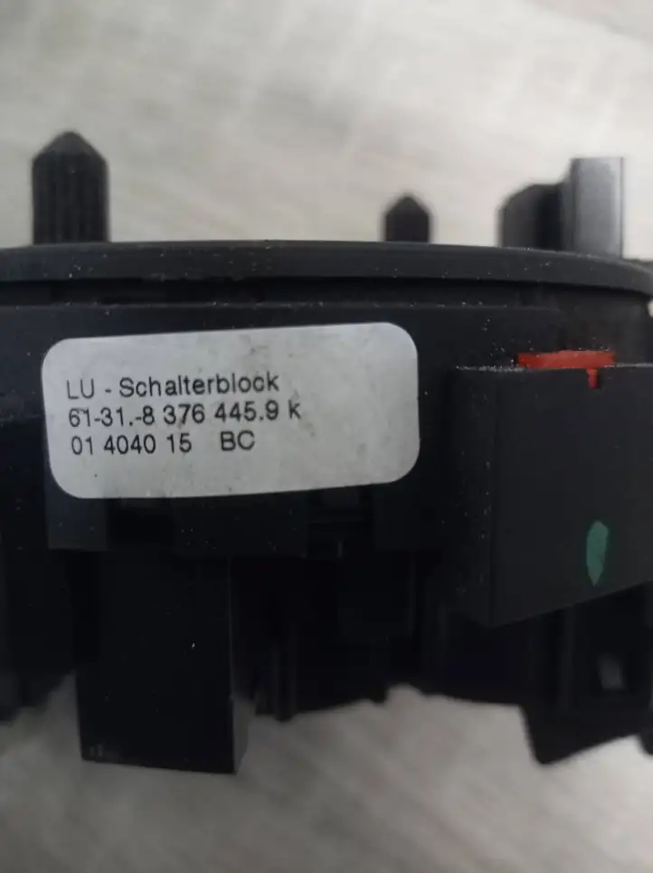 BMW 5 E39 (1996 - 2003) 01404015 Контактное кольцо SRS — фото 5
