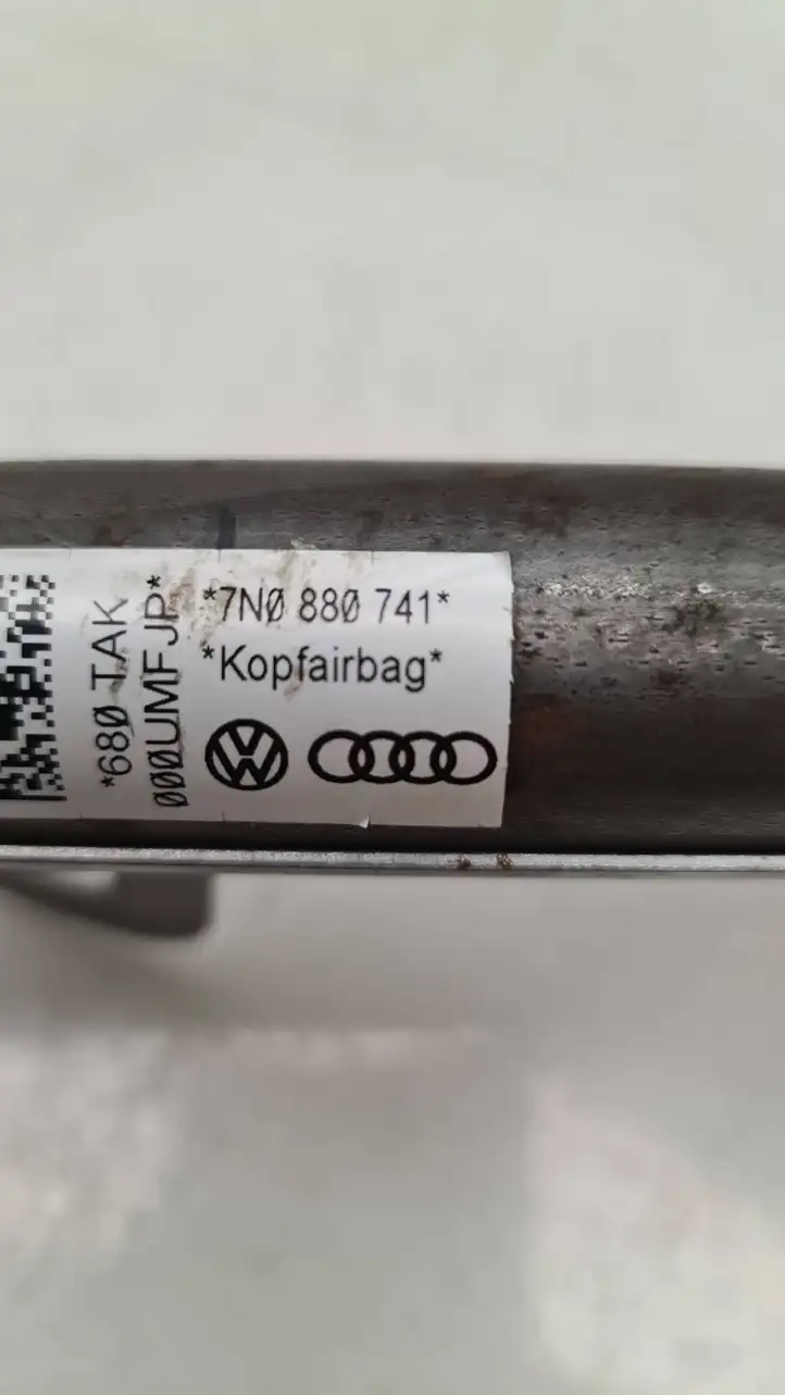 Volkswagen Sharan (2010 - 2015) 7N0880741 Боковая подушка безопасности шторка — фото 2