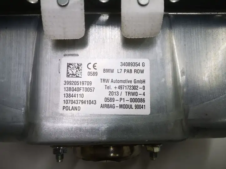BMW 3 F30 F35 F31 (2012 - 2018) 34089354G Подушка безопасности пассажира — фото 4