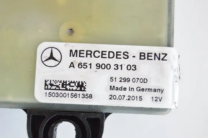 Mercedes-Benz C W205 (2014 - 2021) A6519003103 Реле накала свечей — фото 5