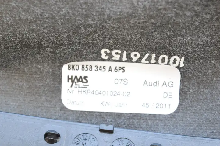 Audi A4 S4 B8 8K (2007 - 2011) 8K0858345A Обшивка рулевой колонки — фото 6