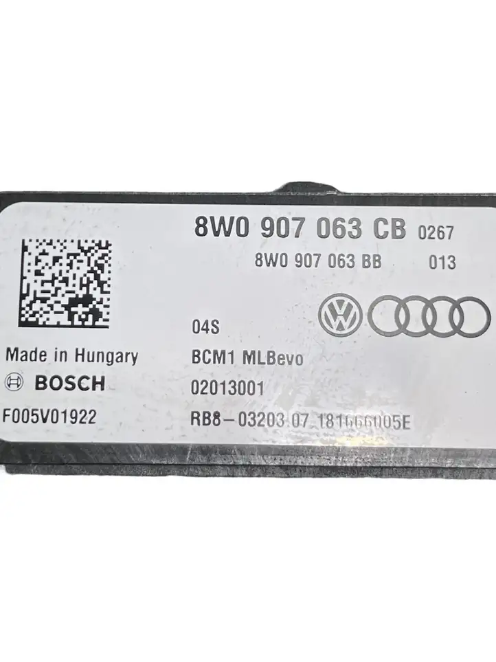 Audi A4 S4 B9 (2015 - 2019) 8W0907063CB Модуль комфорта — фото 6